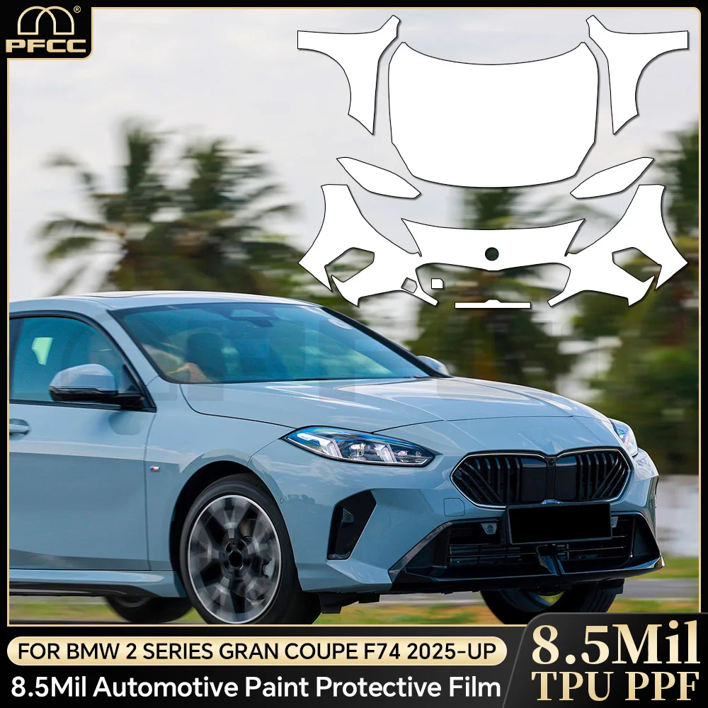 

For BMW 2 Series Gran Coupe F74 2025 TPU Paint Protection Film Clear Bra Car Body Anti-scratch Pre-cut PPF Resistant Repairable
