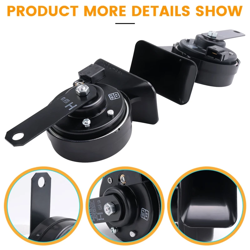 

Car Horn Upgrade Waterproof Snail Horn For Toyota Land Cruiser 200 LC300 Prado 150 LC100 Accessories-AU74