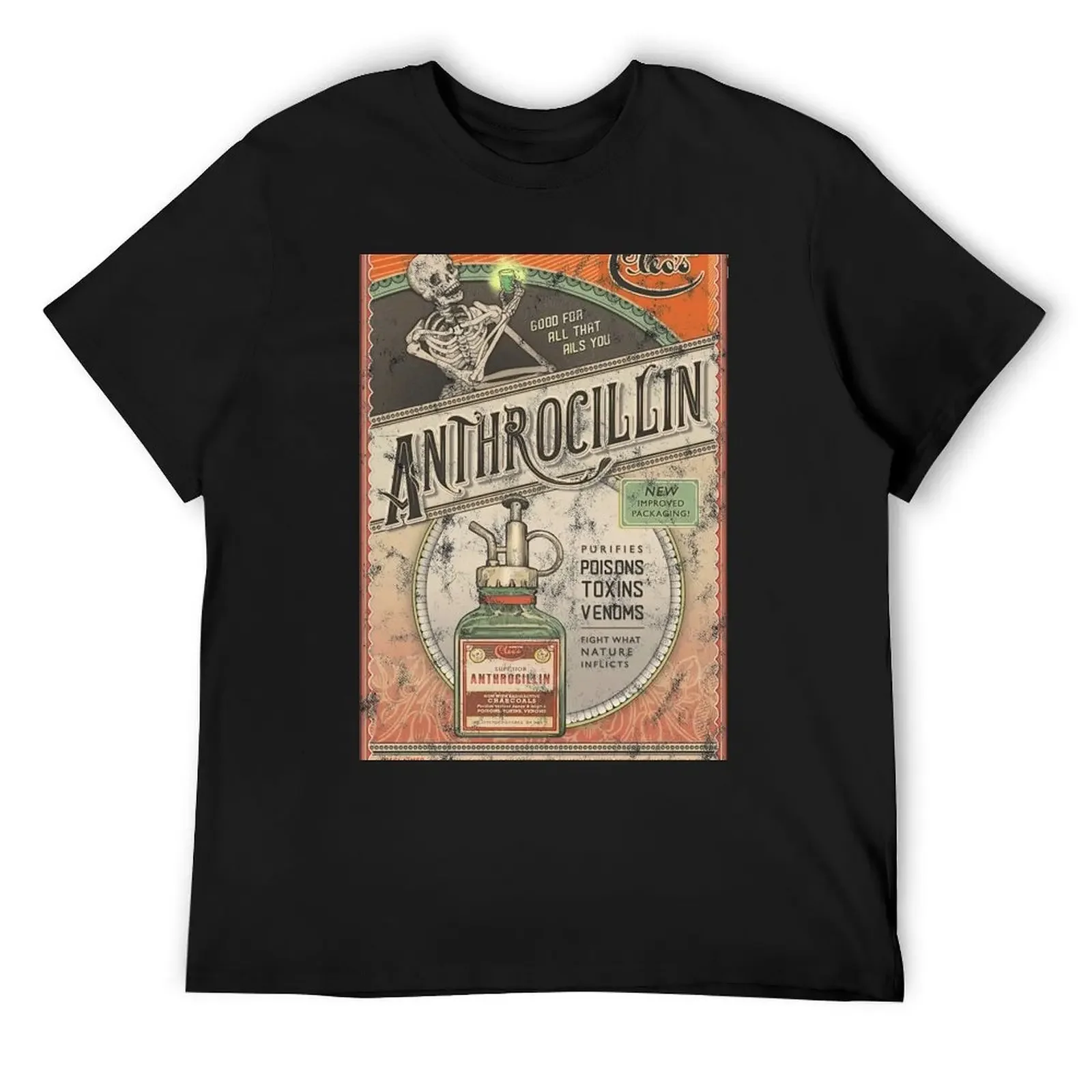 

The Outer Worlds Anthrocillin T-Shirt essential t shirt graphic t shirts tshirts for men