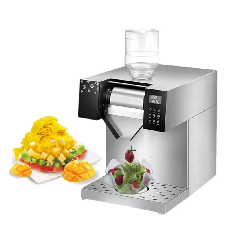 

【2026】220V Automatic Factory Sale Ice Shaver Machine Automatic Mini Snow Ice Maker Shaver Machine Shaved Snow Flake Machinery