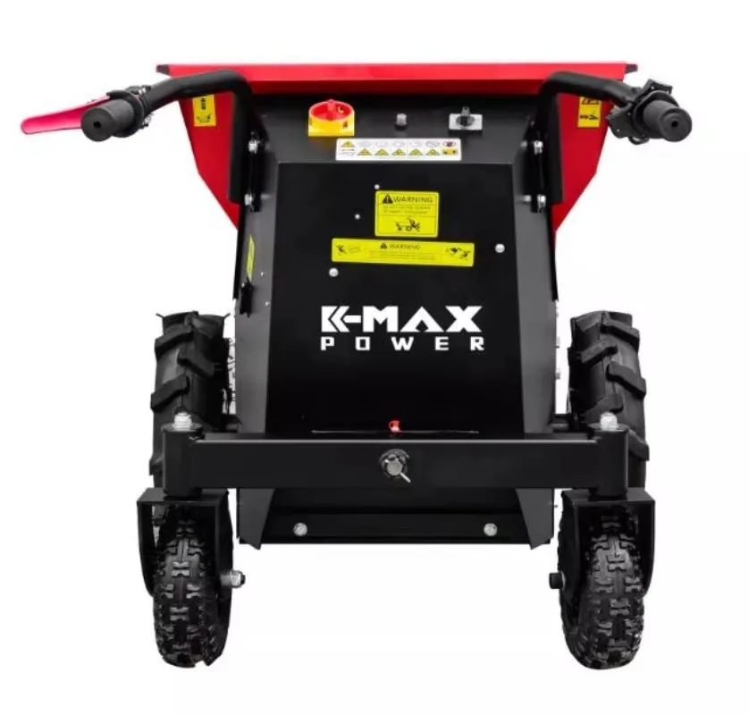 K-max   CE-EMC Certified 48V 20Ah 500kg Wheel Loader Mini Skid Steer High Efficiency Mini Dumper