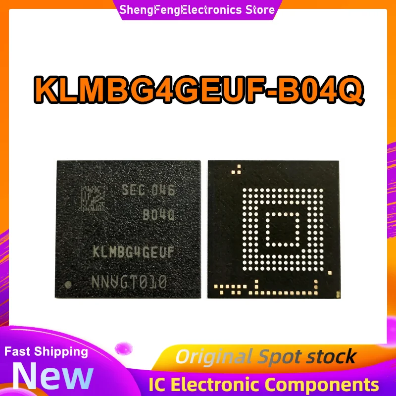 KLMBG4GEUF-B04Q 32GB V5.1 industrial grade flash memory storage  IC New Original in stock