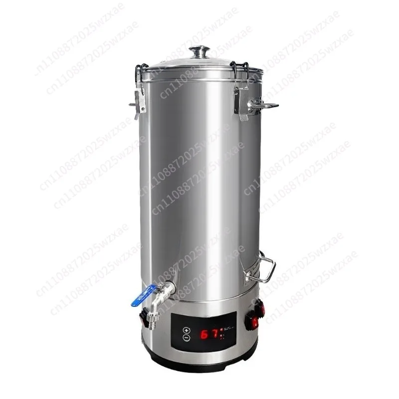 Craft beer equipment automatic heating pure grain brewing large capacity boiling bucket draft beer machine integrated machine