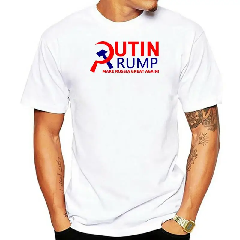 Putin Trump Make Russia T Shirt Cccp Tee Boy Novelty Kbg Tees Unique Design For Boy Graphic T Shirt