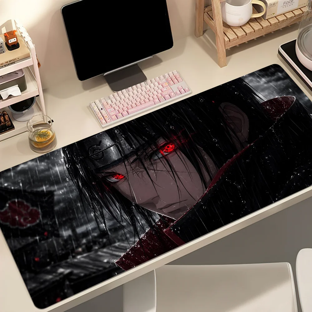 Itachi Anime U-Uchiha Mouse Pad Non-slip Thickened MousePad Student Cushion Large Writing Gaming Lockedge Office