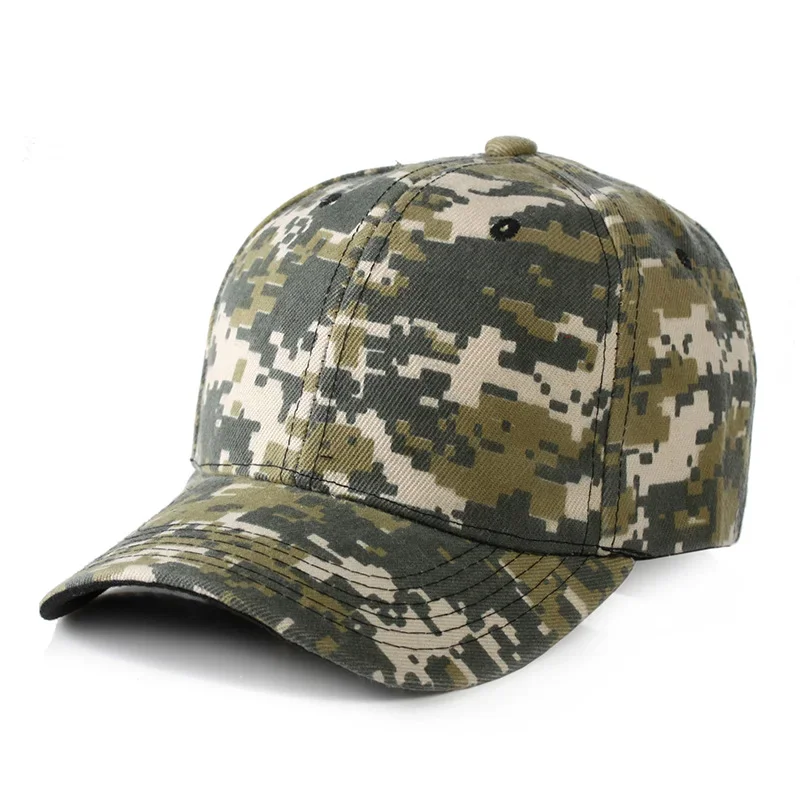 Men Camouflage Printing Fishing Caps Outdoor Hunter Camo Casquette Hat Climbing Hunting Hiking Desert Hats Sports Caps