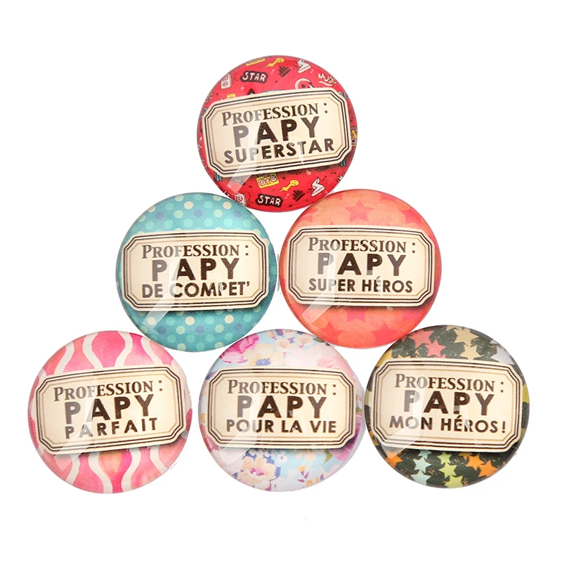 onwear mix papy photo round pendant glass cabochon 20mm 25mm 30mm diy flat back dome jewelry findings for keychain making