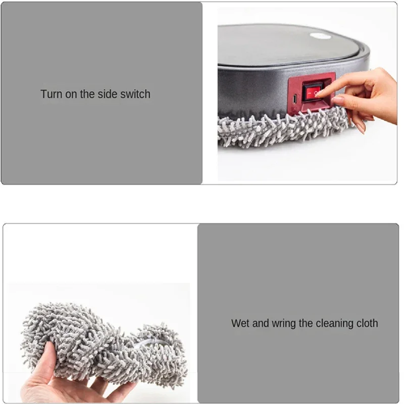 Робот 3 в 1, швабра для сухой и влажной уборки, робот-пылесос, перезаряжаемый умный робот для мытья полов, спрей-пылесос, домашняя уборка