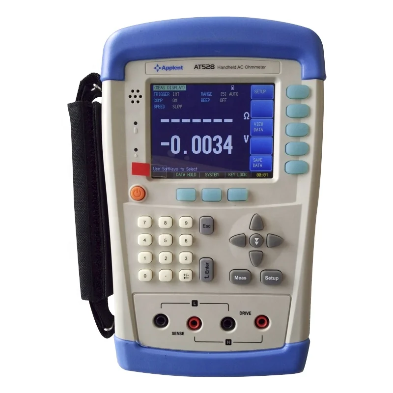 

AT525 AT525D UPS Battery Tester AT528 AT528L Portable Battery Internal Resistance Meter