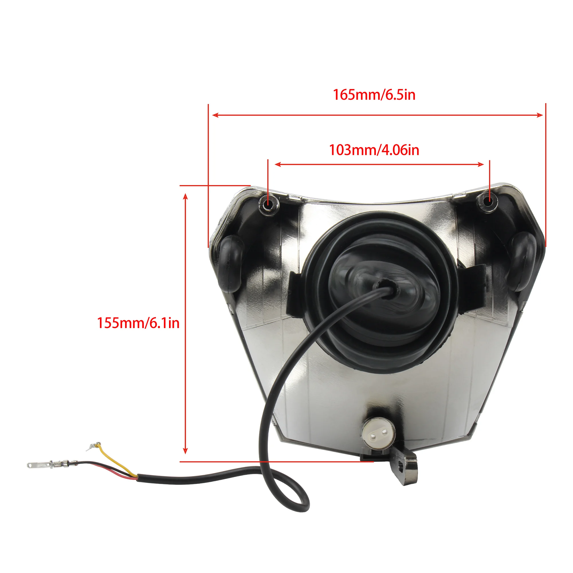 مصباح أمامي LED للدراجة النارية لـ KTM EXC XC SX EXCF XCW SXF 125 إلى 500 أجزاء تعديل المصابيح الأمامية للدراجة النارية