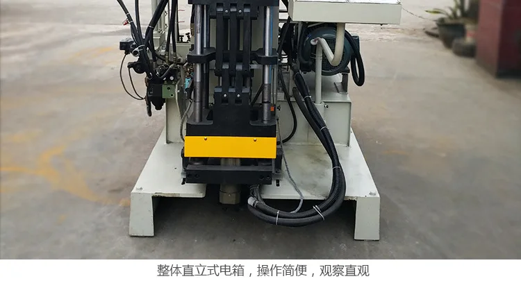 Manufacturing zinc alloy lead fish lead hook die casting machine 35T lead alloy vertical die casting machine.