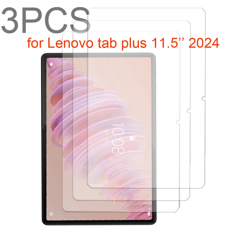 

3 шт., Защитное стекло для Lenovo tab plus 11,5, 2024, 11,5 дюйма