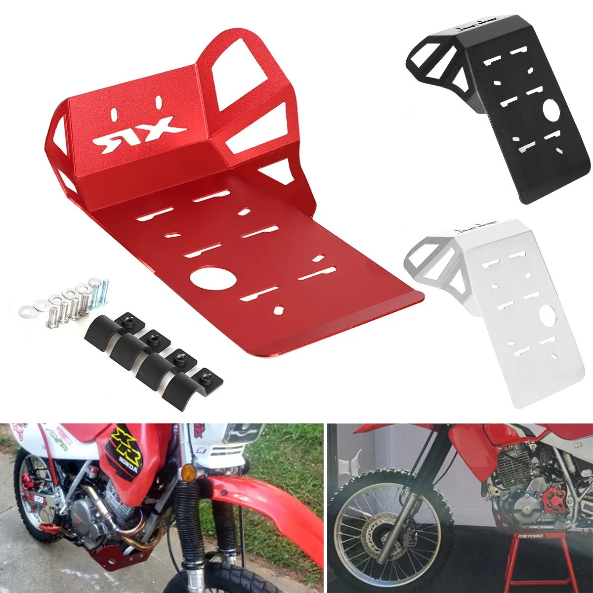 

Front Skid Plate Engine Bash Cover Guard For Honda XR600R 89-00 XR650L 93-2025 Front Skid Plate Engine Bash Cover Guard