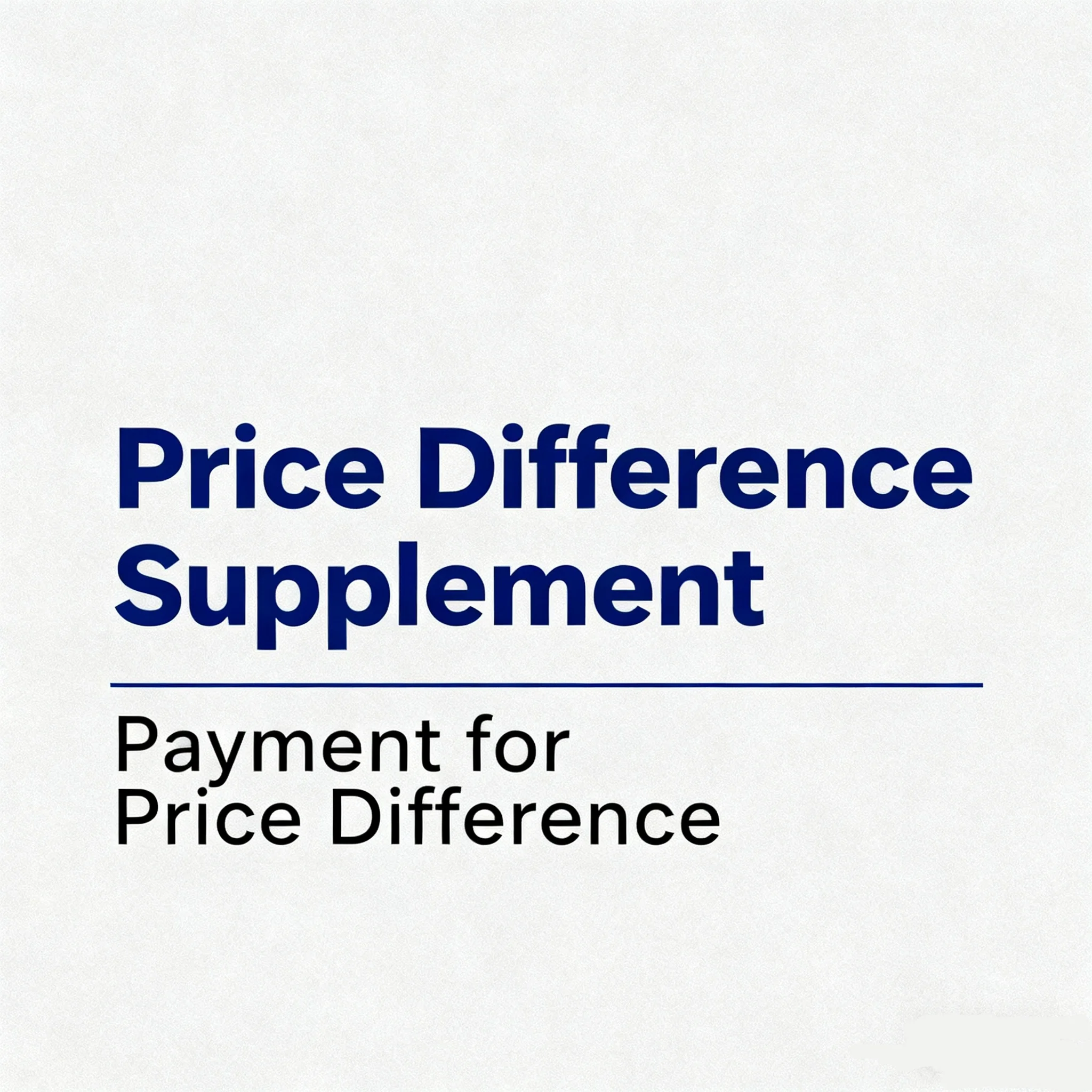 Supplementary postage Supplementary postage