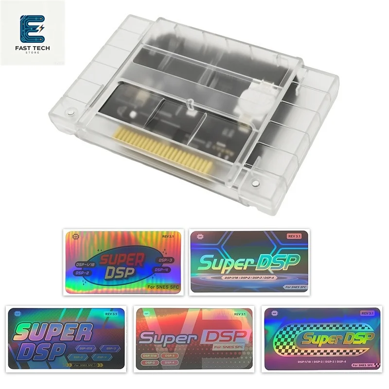 3000‑in‑1 V3 SuperDSP Flash Cart For SFC SNES US Version Support DSP Series Chip