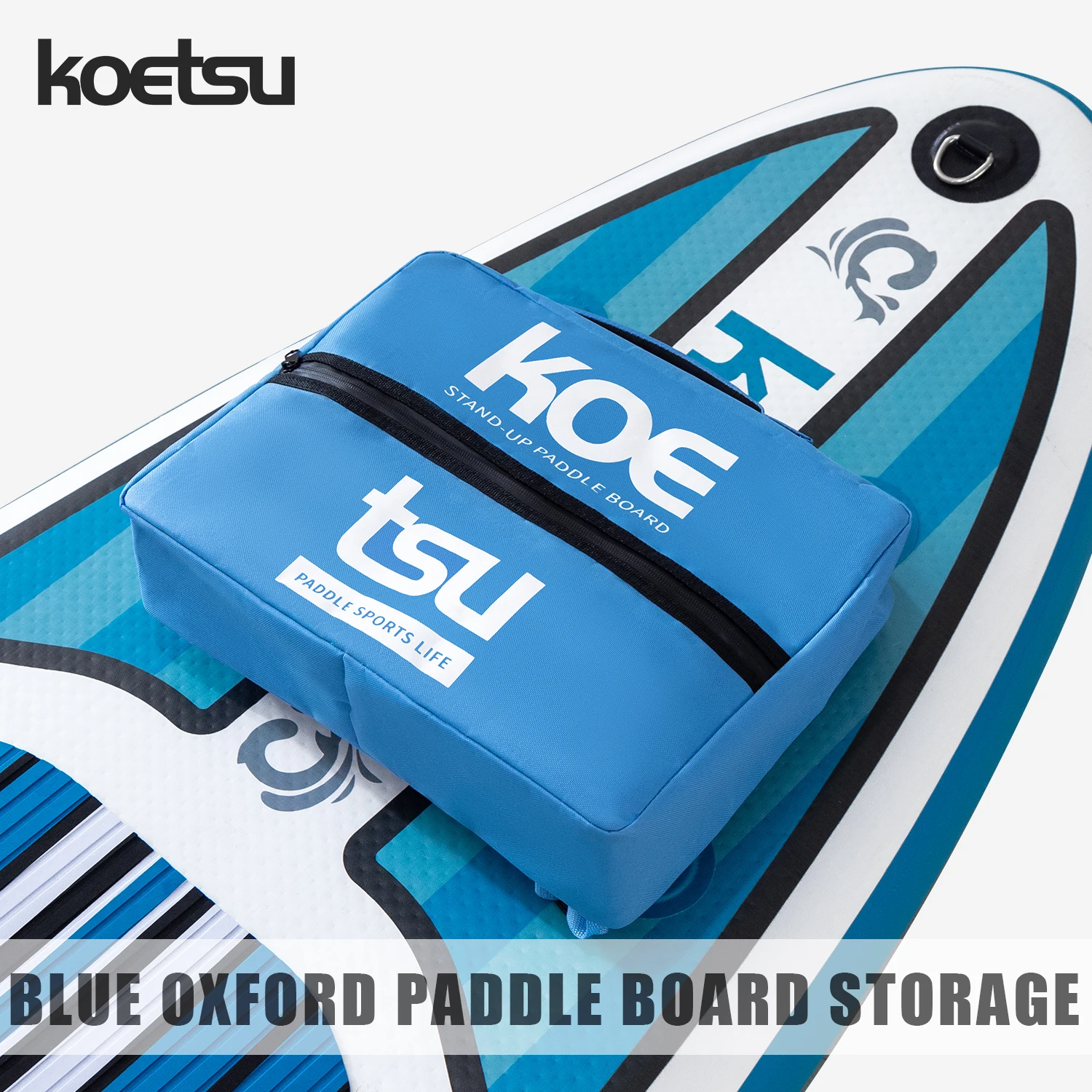 KOETSU red or blue Oxford cloth material paddle board storage bag, refrigerated and temperature controlled