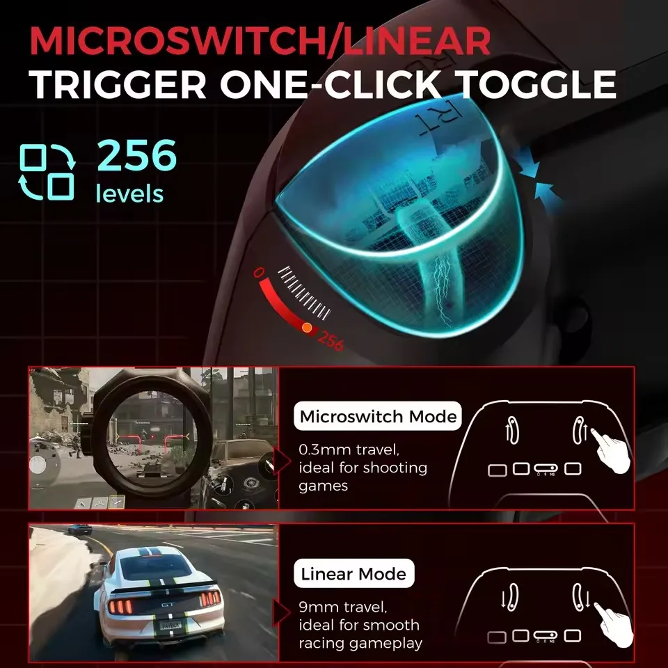 للتبديل 2 قطعة وحدة تحكم ألعاب لاسلكية قاعة البخار عصا التحكم منصة متعددة عالمية عمر البطارية طويل الأمد