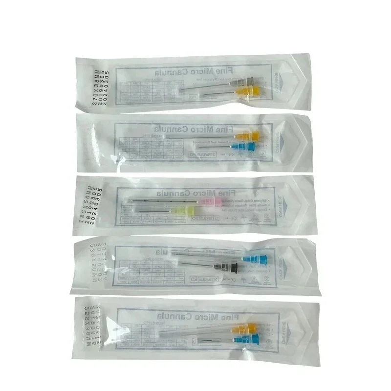 Disposable Blunt Tipped Insertion Tube Set - Multiple Sizes 14G-30G 90mm/100mm Lengths Medical Tool Accessories for Healthcare