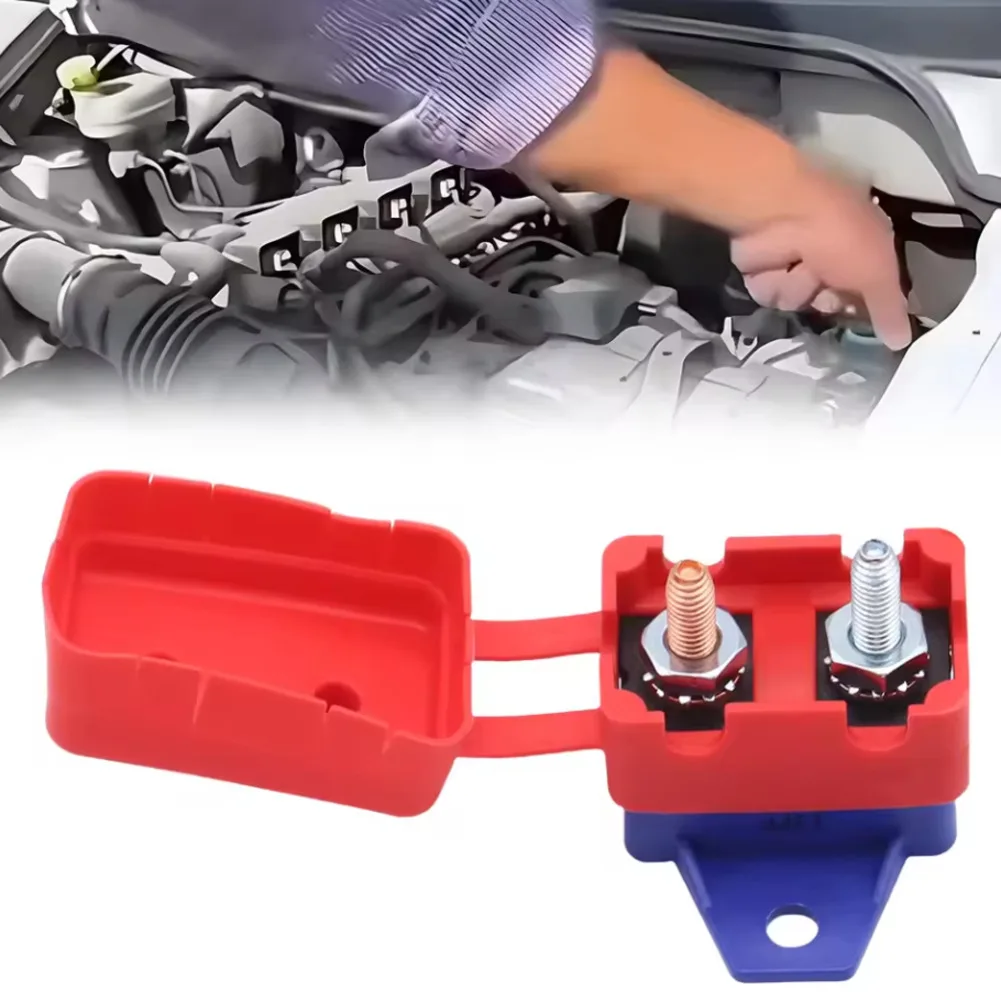 1pc 5A-50A Car Over Current Protector Car Circuit Breaker Overload Protector Auto Reset High Temperature Resistance