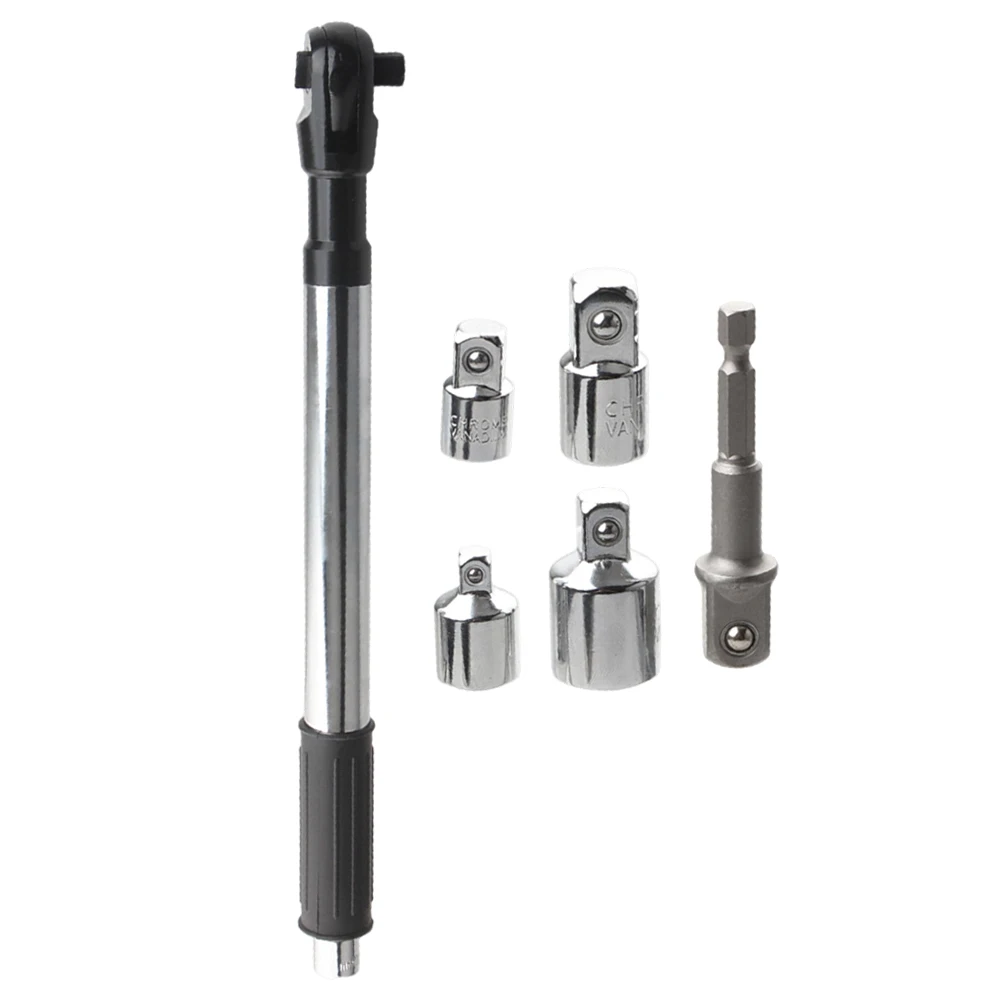Auto Repair Adapter Tight Space Tool High Torque Transfer Extension Wrench For Tight Spaces For Deep Recessed Bolts