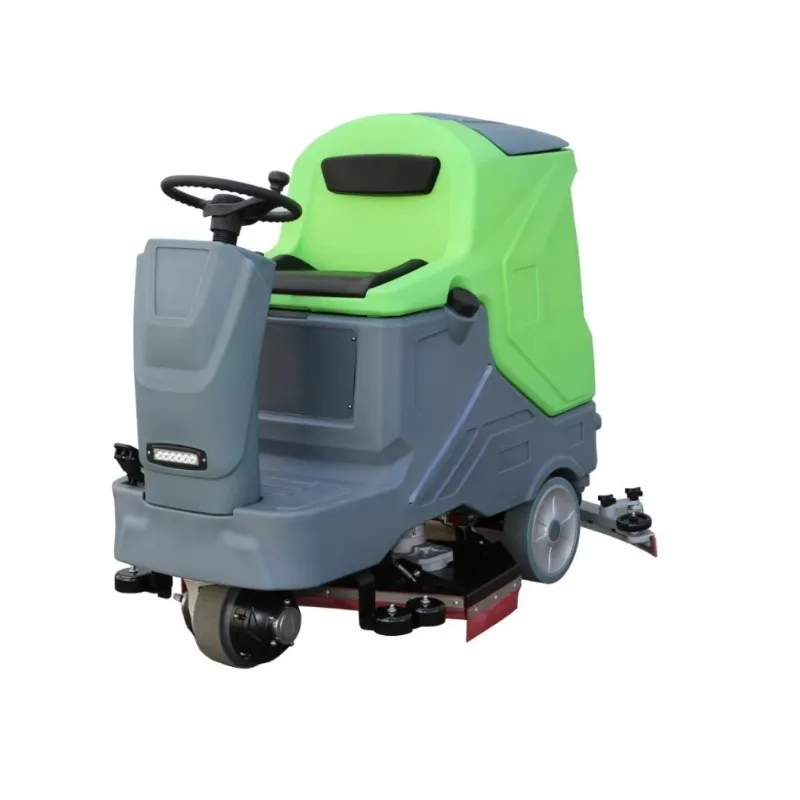 70/90L High Efficiency Electric Ride on Floor Scrubber Cleaning Machine