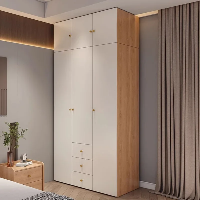 King Size Luxury Wardrobe Modern Storage Nordic Organizer Bedroom Wardrobe Room Storage Almarios De Ropa Bedroom Furniture