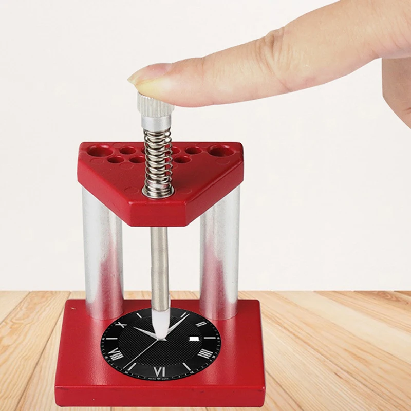 Watchmaker Repair Fittings Tools Watch Hand Needle Remover Presser Portable Wristwatch Plunger Puller Accurate Parts RedHot image 2