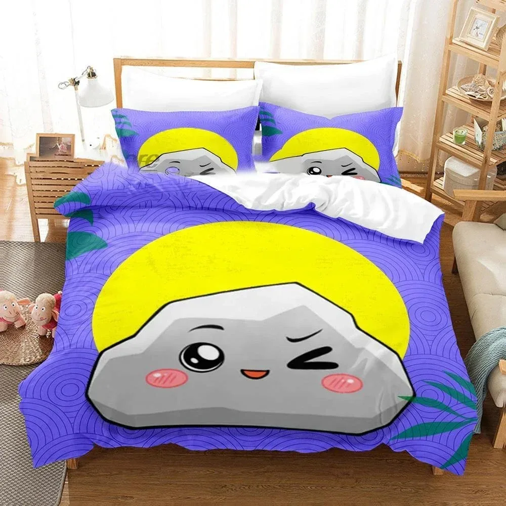 

Cartoon Foxy Boxy Lanky-box Bedding Set Bedroom Soft Modern Bedspreads Comefortable Kids Duvet Cover Quilt Cover And Pillowcase