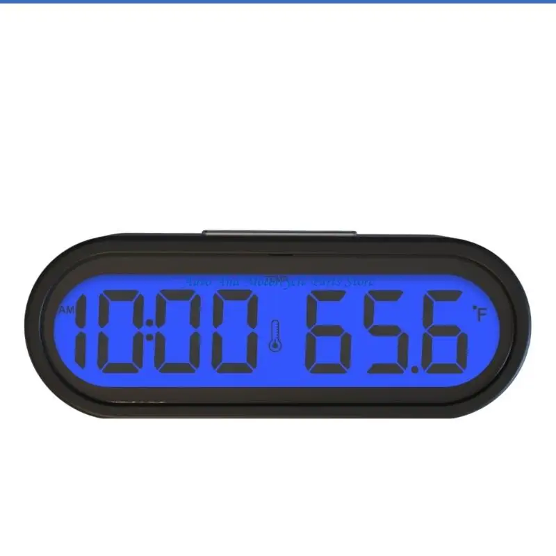 

P9FD Dashboard Mounted Mini Electronic Auto Clocks with Time Date Temperature Display