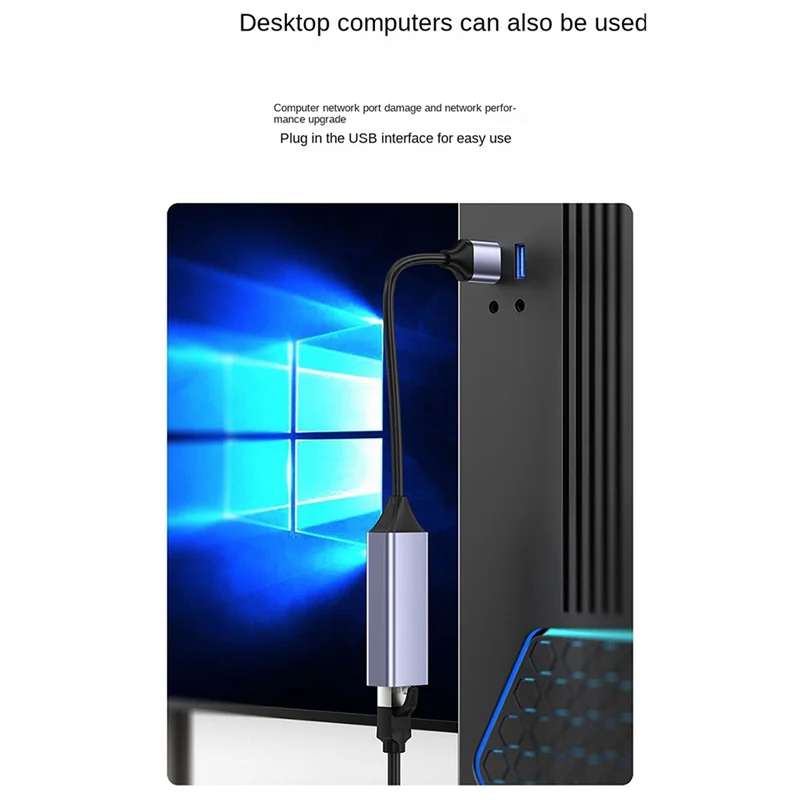 

Ethernet-адаптер Sust-aUSB к RJ45 USB3.0 ПК Интернет USB 1000 Мбит/с Сетевой адаптер для ноутбука/телевизора