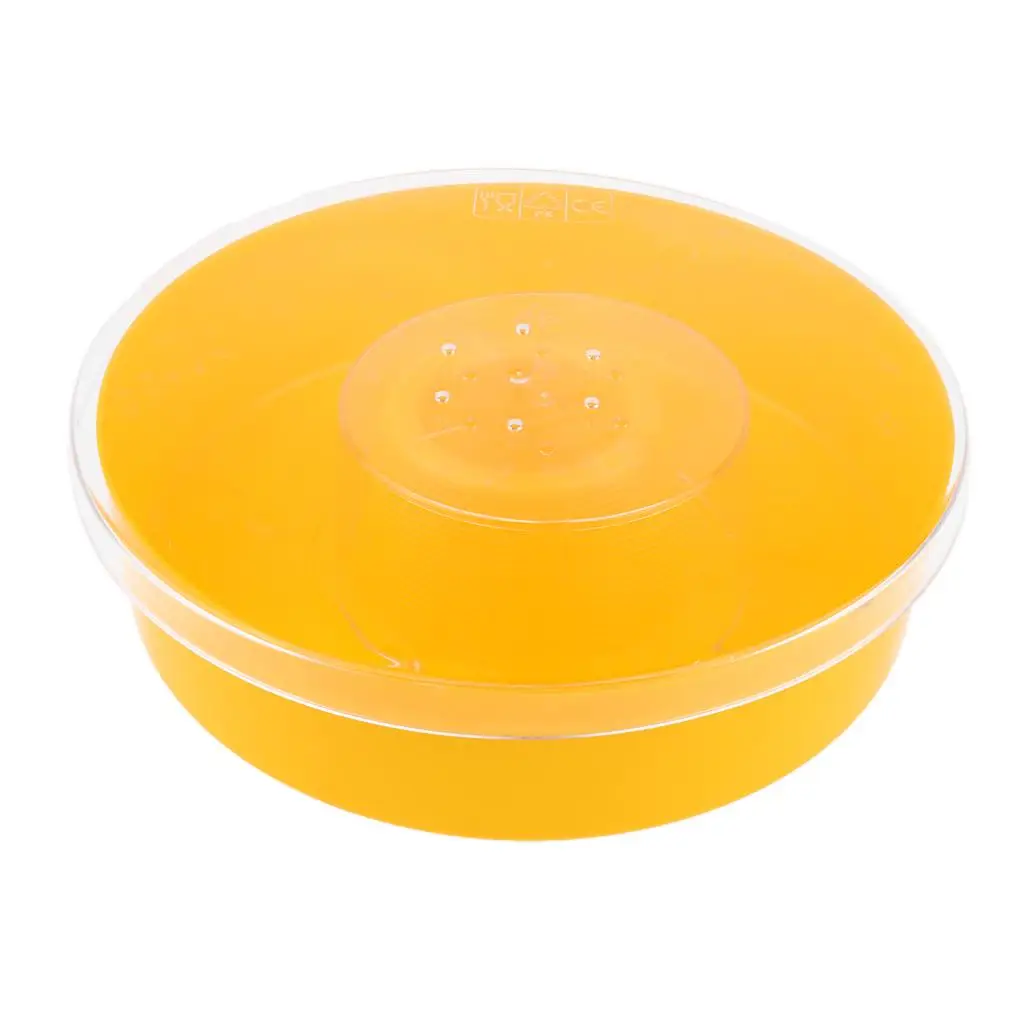 Honey Entrance Water Drinker Durable Plastic Bee Feeder Supply Beekeeping Lever for Beehive Breeding Box