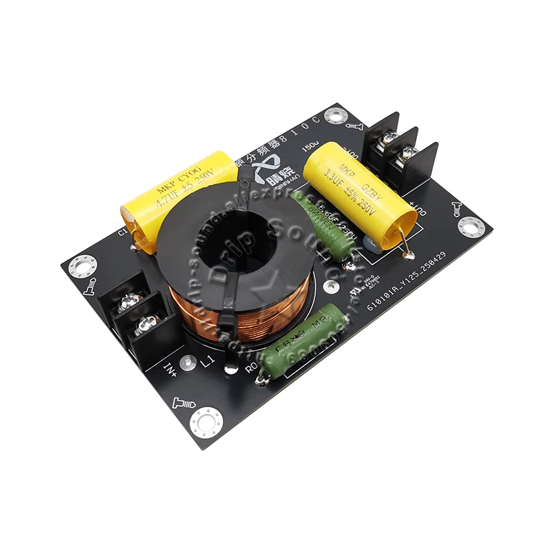 パッシブ150wオーディオクロスオーバー-4インチ～15インチhi-fiフルレンジスピーカー用周波数分周器-2ndオーダーノッチフィルター