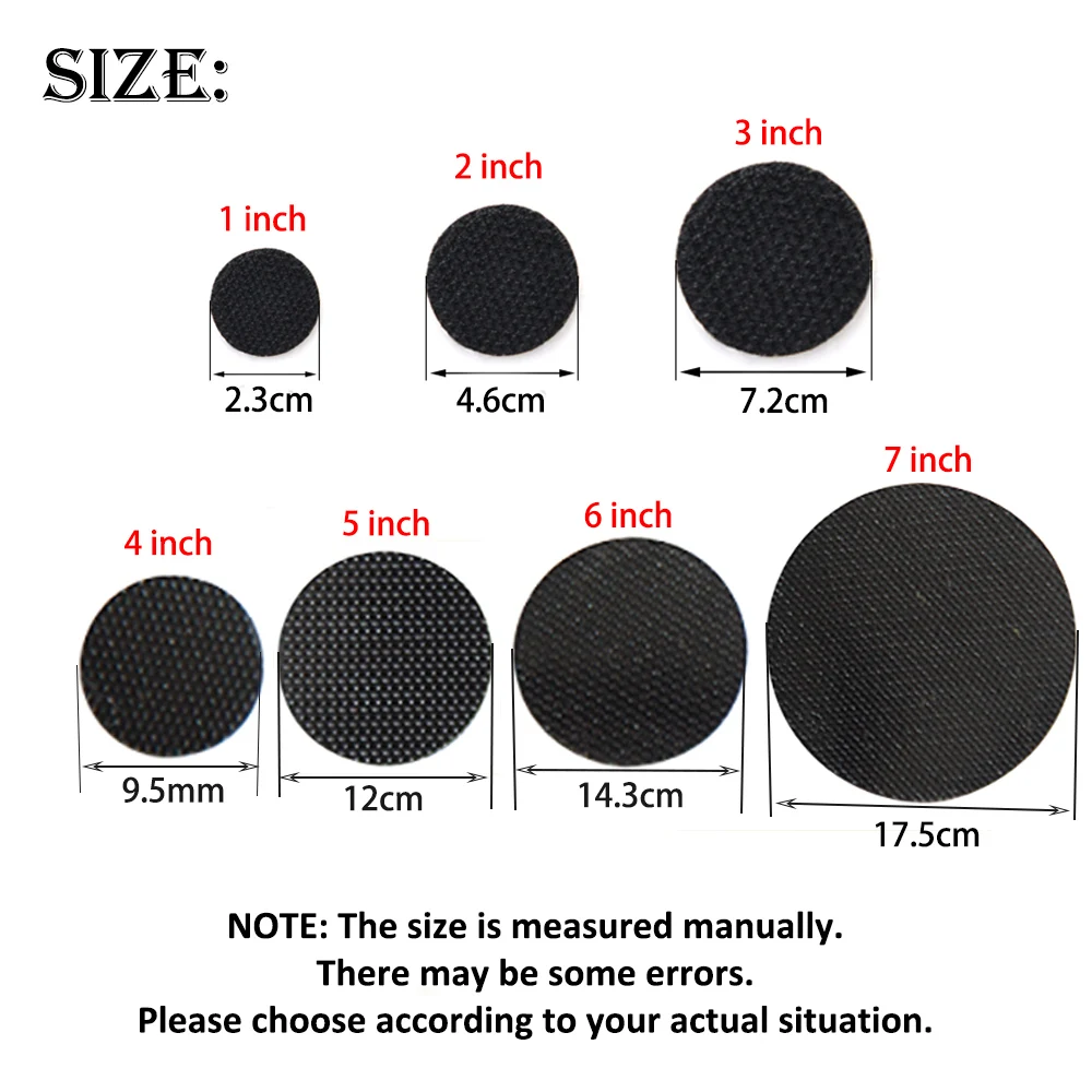 1 ''-7'' بوصة ذاتية اللصق المدعومة القرص الوسادة ل هوك وحلقة الرملي أقراص لزجة المدعومة الخبز منصات 25/50/75/100/125/150/180 مللي متر #2