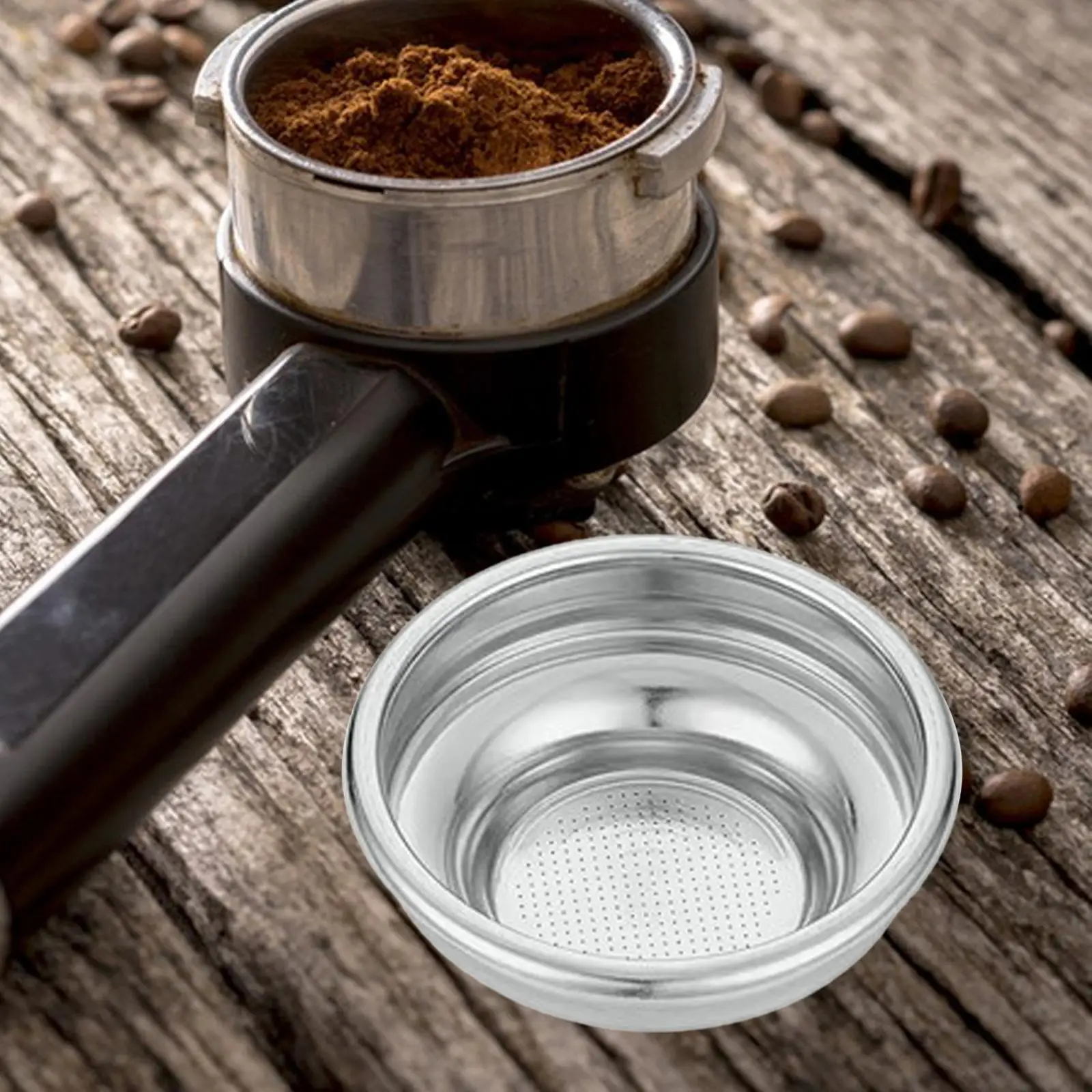 Bottomless Coffee Filters Cup Barista Accessories Espresso Maker Filter Bowl Coffee Filter Basket for Espresso Maker Accessories