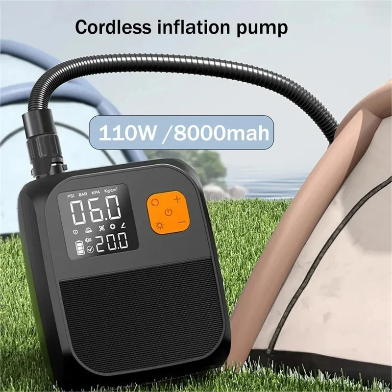 SUP Air Pump 25PSI Electric Paddle Board Pump Portable Electric Pump for Inflatable Stand Up Paddle Board Kayaks Boats
