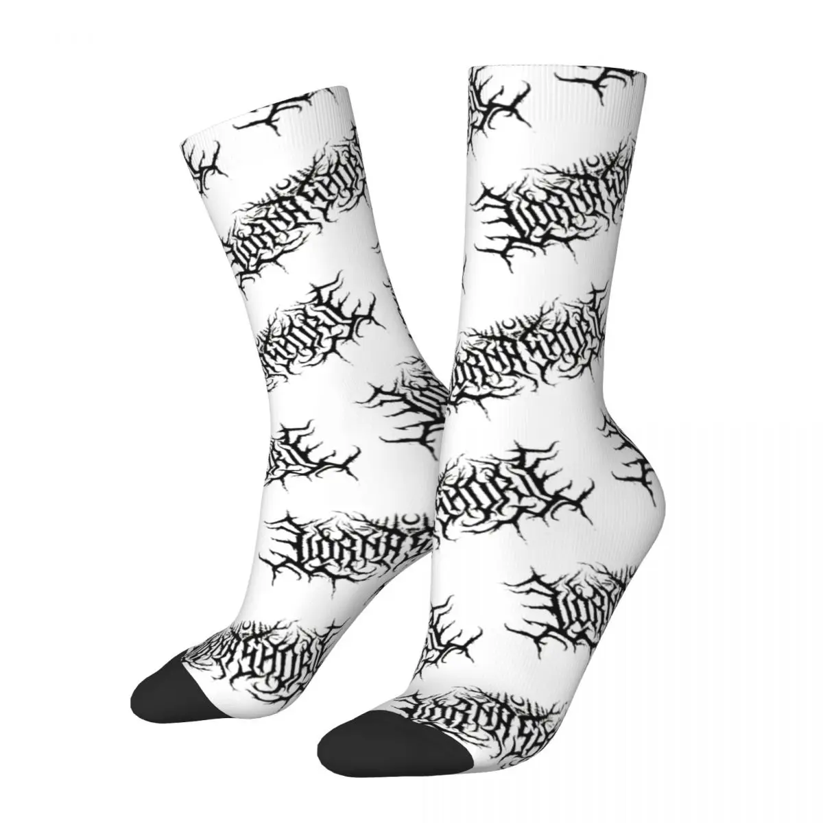 

Men Lorna Shore Band Logo Socks Super Soft Casual Deathcore Band Socks Harajuku Accessories Middle TubeSocks Best Gift Idea