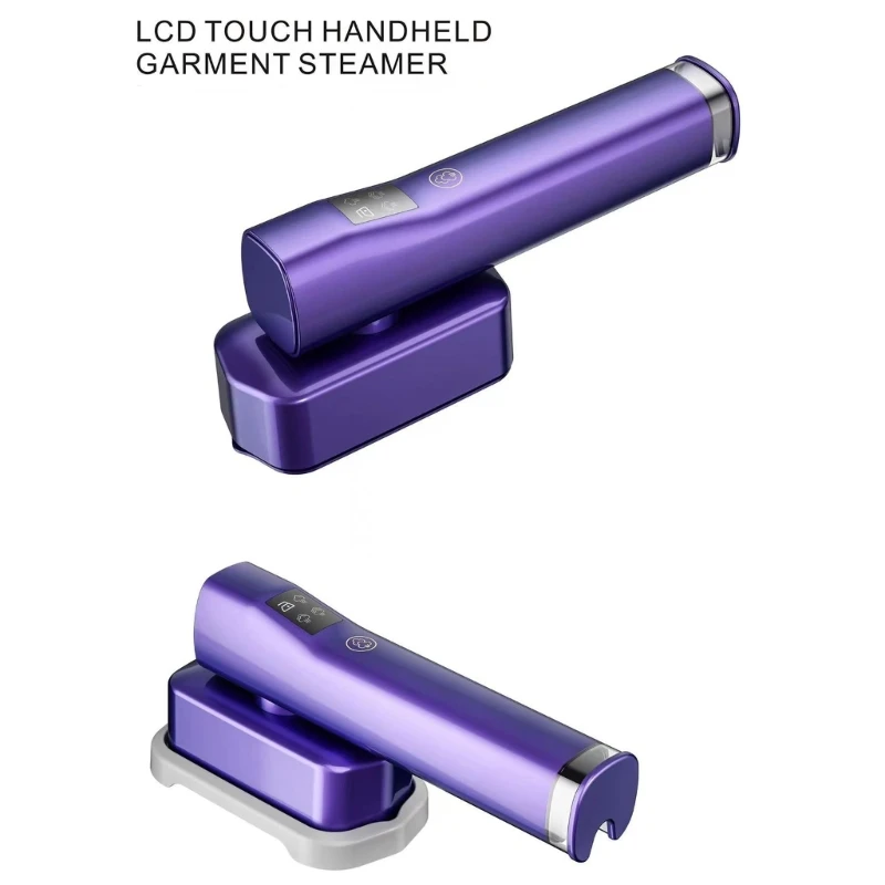 Plancha uso multifuncional, 1200W, plancha tela portátil para viajes, textura ABS para ropa para viajeros y hogar