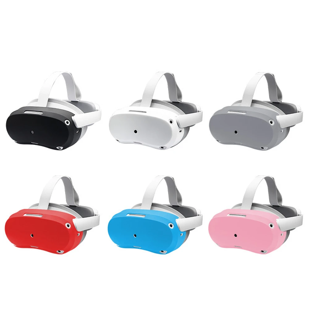 

Silicone Protective Cover Shell Case For Pico 4 VR Headset Head Cover Anti-Scratches For Pico Neo 4 Accessories