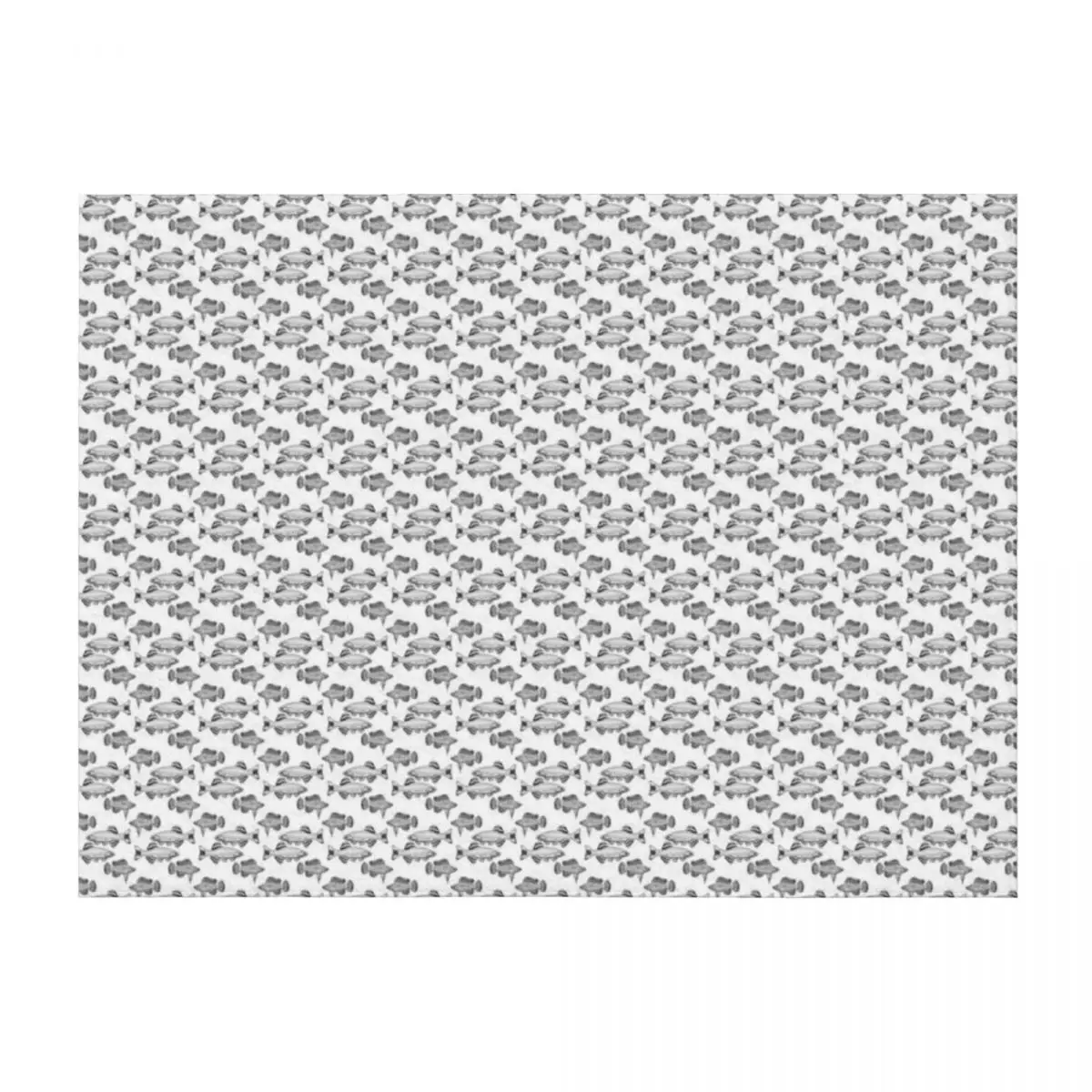 

Galaxy Rasbora and Scarlet Badis ballpoint illustration Throw Blanket Decoratives wednesday Comforter Blankets