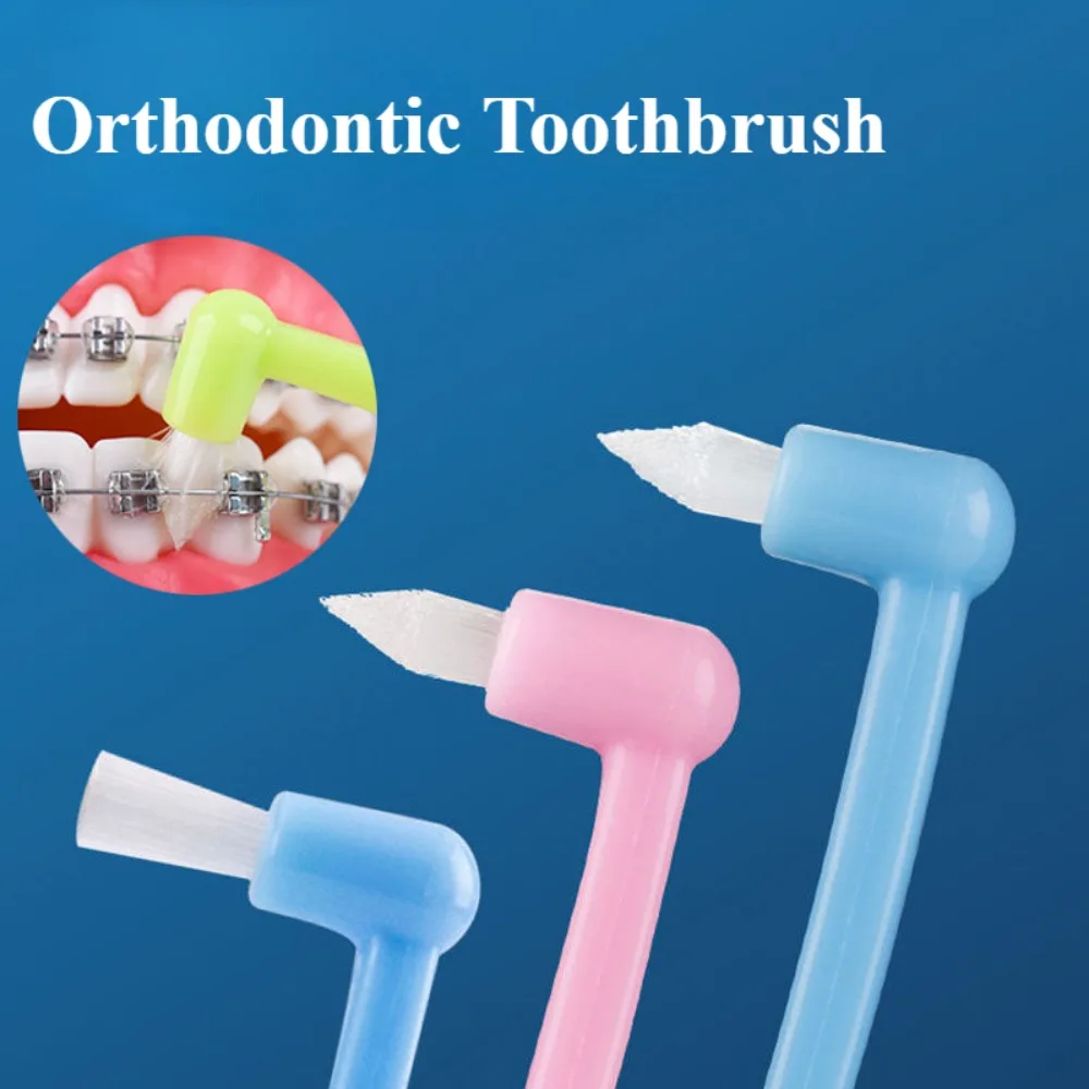 

Dental Orthodontic Toothbrush Cleaning Brushes Between Teeth Oral Hygiene Soft Bristle Cleaning Tooth Crevice Brush Зубная Щетка