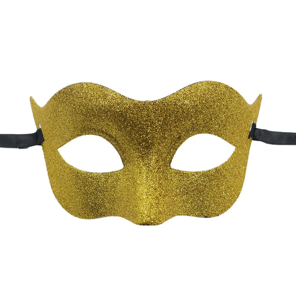 

Plastic Half Face Masquerade Mask Cosplay Props Party Supplies Glitter Mask Half Face Mask Costume Accessories Halloween Masks