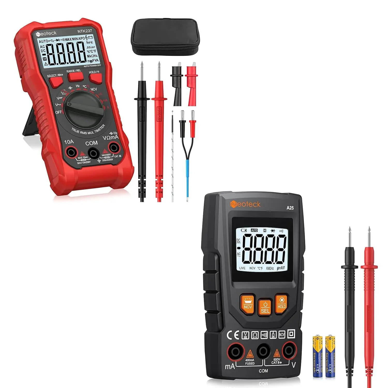 

Цифровой мультиметр на 2000/4000 отсчетов с ЧПУ, температурой, удержанием данных, фонариком, рабочим циклом