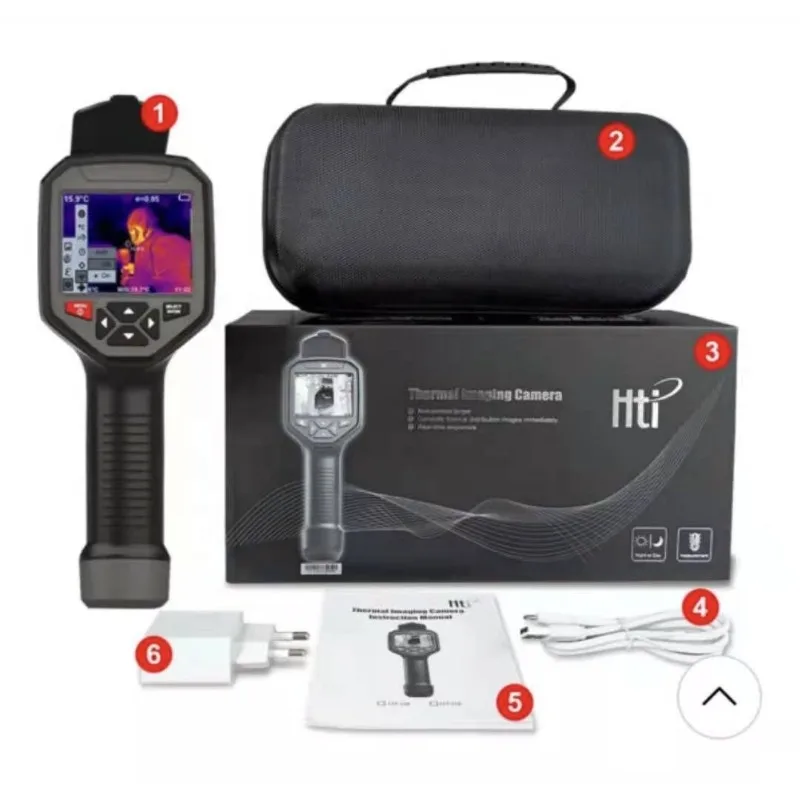 【2026】 Best HTI H38 Hot Pcb Repair Pipe Detection Water Leak Detector 384x288 50C Thermal Sensitivity 640x480 Infrared Thermal C