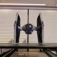 MOC-SPACE-GALAXY Imperial Military Aircraft Battle StarFighters Bomber Spaceship Model Building Blocks Bricks Toys Gift Set