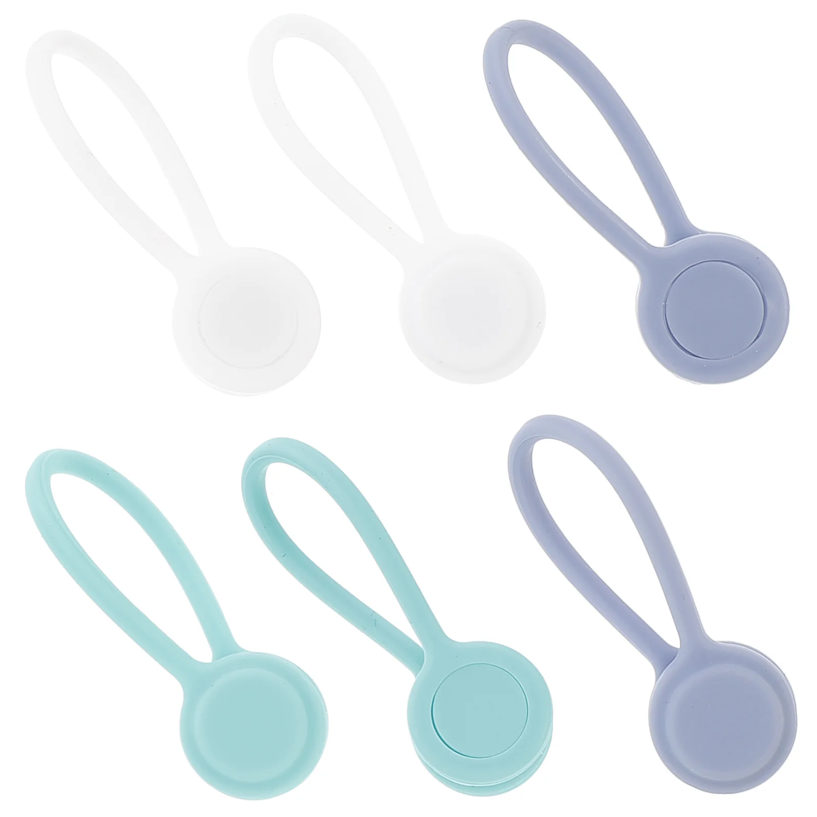 

6 Pcs Cord Slim Cable Organizer Earphone Fixer Holder Wire Holder Cord Keeper Cable Storage Organizer Storage Solution
