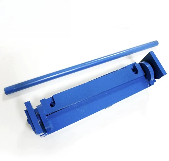 Manual Small Sheet Metal Bending Machine 170mm 350mm Optional Hand Operated Iron Plate Folding Equipment
