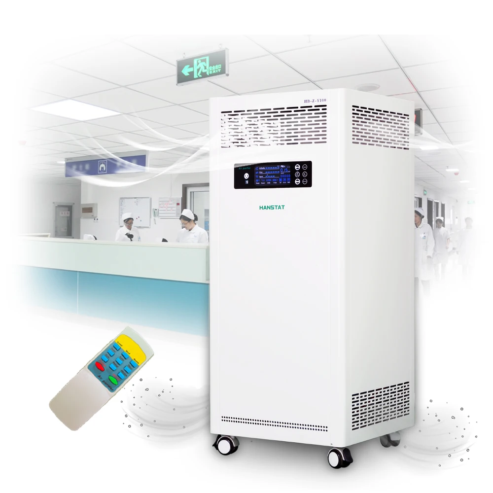 Household Smart Quiet Hepa Filter Air Purifier for Home Bedroom Air Filtration