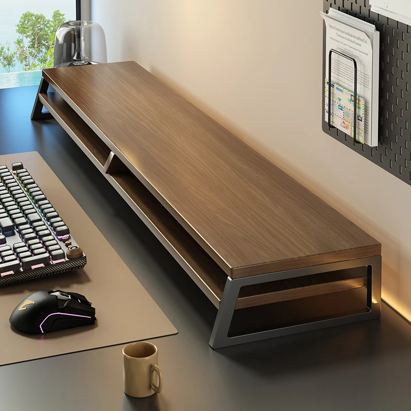 Monitor Stand Desk Riser Laptop Stand Desktop Storage Organizer Computer Screen Holder for Office Home Workstation