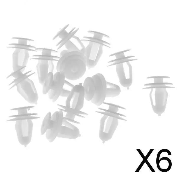 5-6pack 20x Nylon Door Trim Garnish Panel Retainer Clip Fastener Fit for