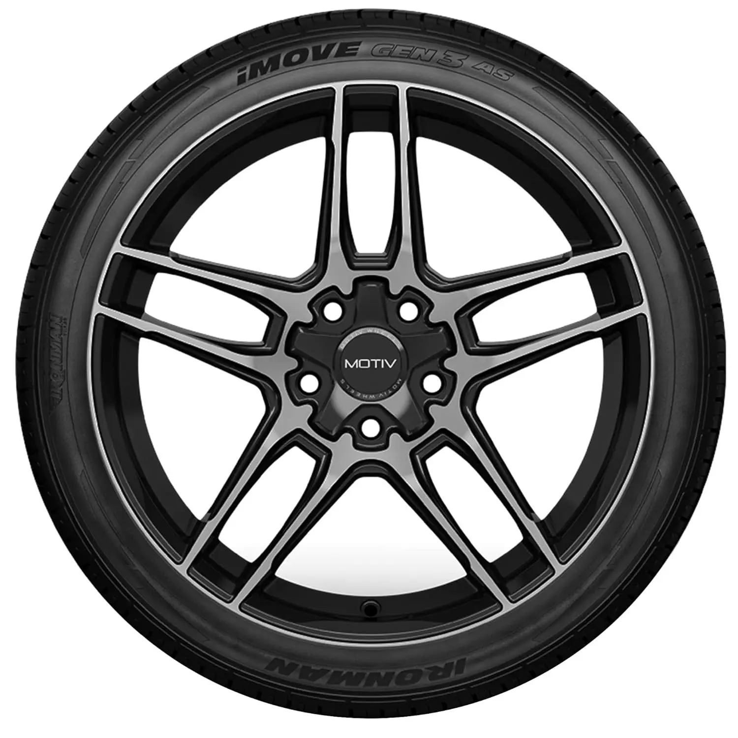 

UHP All Season Passenger Tire 205/55R16 91V Wet & Dry Traction, Custom